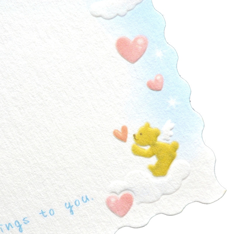 ササガワ ファンタジーカード エンゼルベア 16-884 100枚/冊