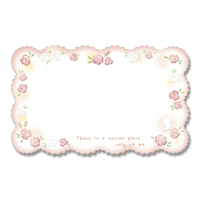 ササガワ ファンタジーカード スウィートローズ 16-886 100枚/冊