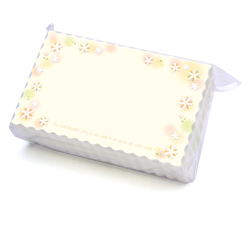 ササガワ ファンタジーカード ロマンフラワー 16-887 100枚/冊