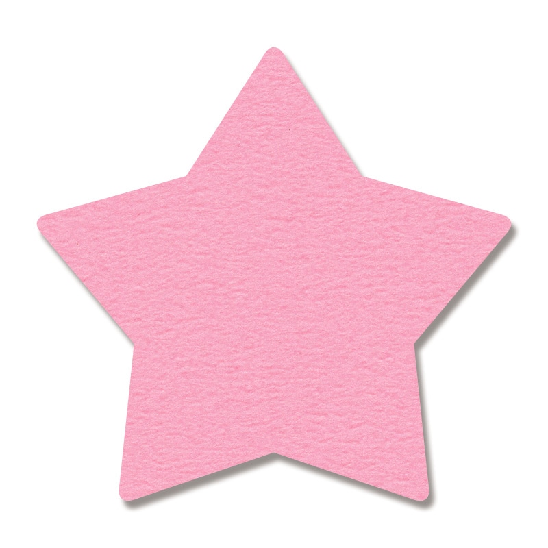 ササガワ 抜き型カード ぷちカード 12枚(6色各2枚)袋入 16-7024 ホシ 中 1冊(ご注文単位5冊)【直送品】