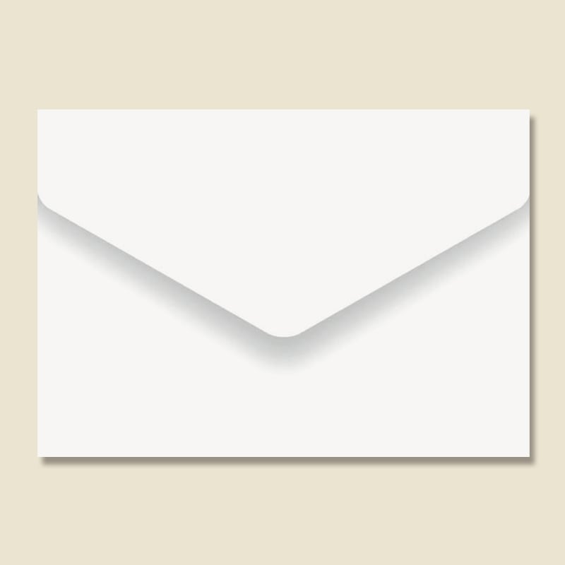 ササガワ メッセージカード袋 20枚袋入 16-929　ホワイト 1冊（ご注文単位5冊）【直送品】