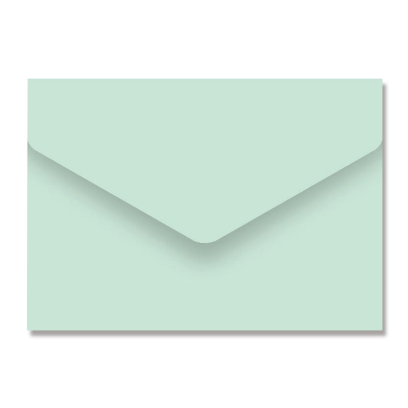 ササガワ メッセージカード袋 20枚袋入 16-939　グリーン 1冊（ご注文単位5冊）【直送品】