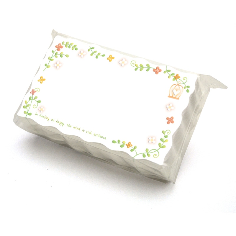 ササガワ ファンタジーカード グリーンラブ 16-572 100枚/冊