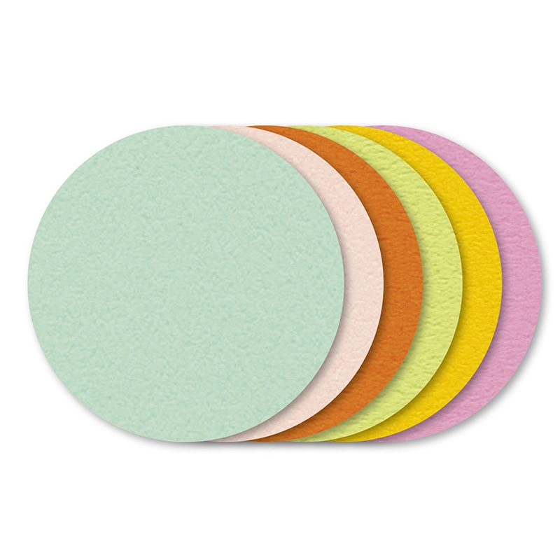 ササガワ ぷちカード 中 マル 16-7126 12枚(6色各2枚)/袋入