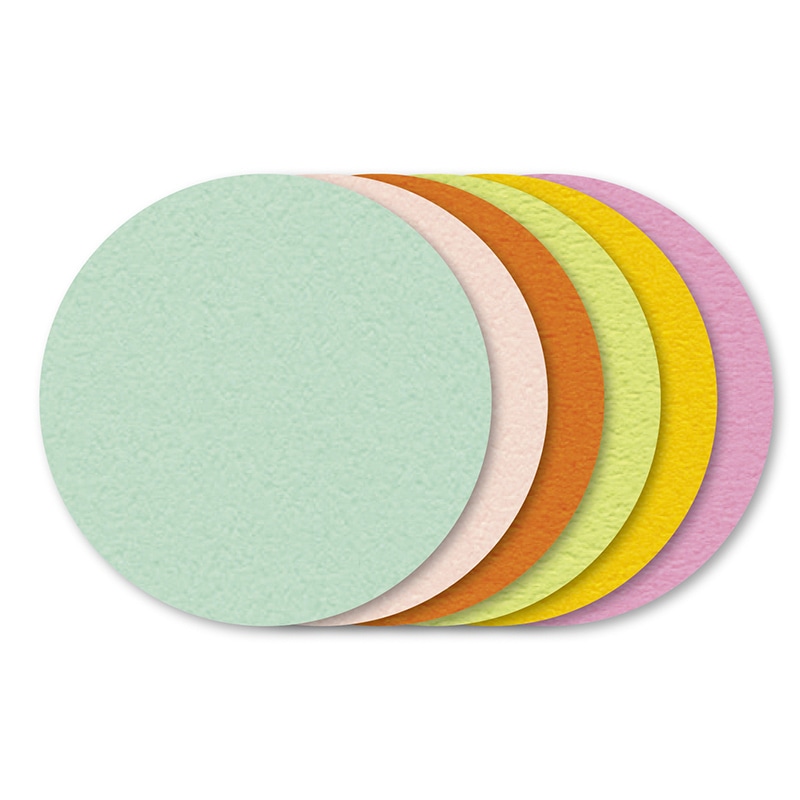 ササガワ ぷちカード 大 マル 16-7136 12枚(6色各2枚)/袋入