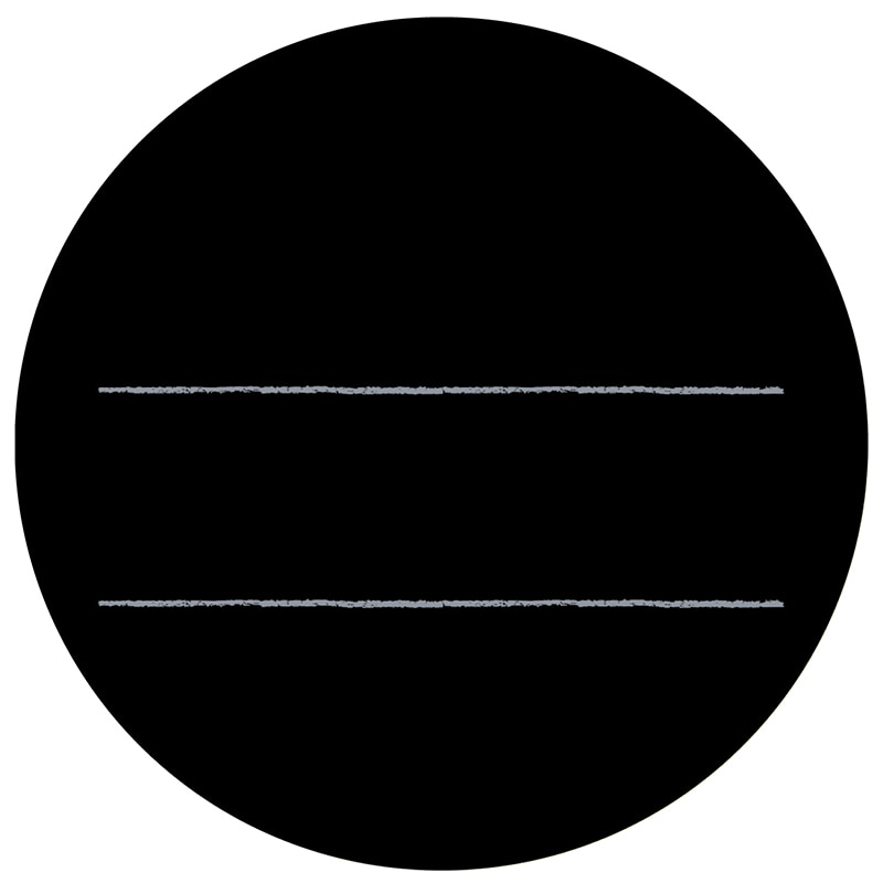 ササガワ 手書きPOP用カード 丸型 ブラック 16-340 10枚/冊