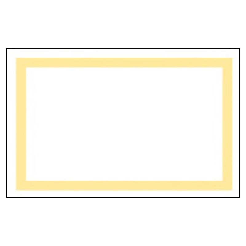 ササガワ ショーカード 金箔枠 中 17-5495 30枚/冊