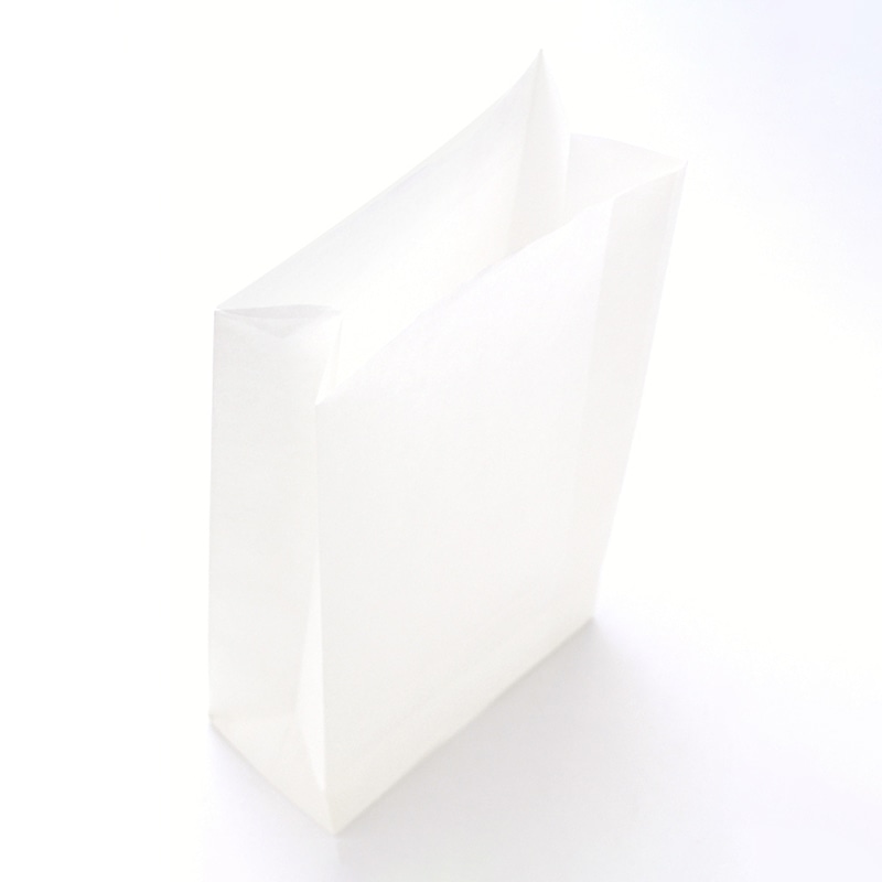 ササガワ 角底袋 白無地 大 100枚 50-3200 1包(ご注文単位1包)【直送品】