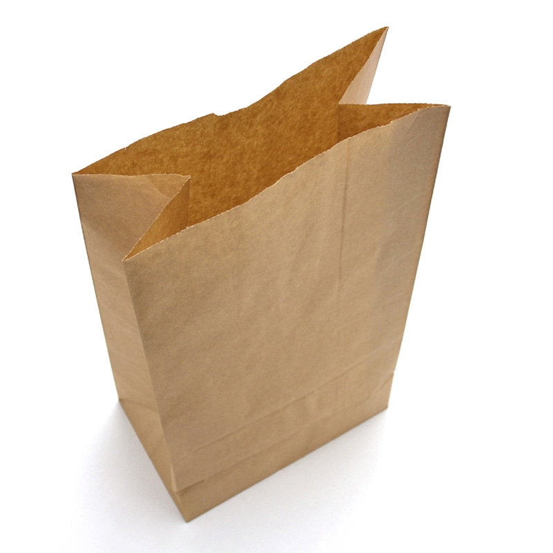 ササガワ 角底袋 未晒　特大　100枚 50-3501 1包（ご注文単位1包）【直送品】