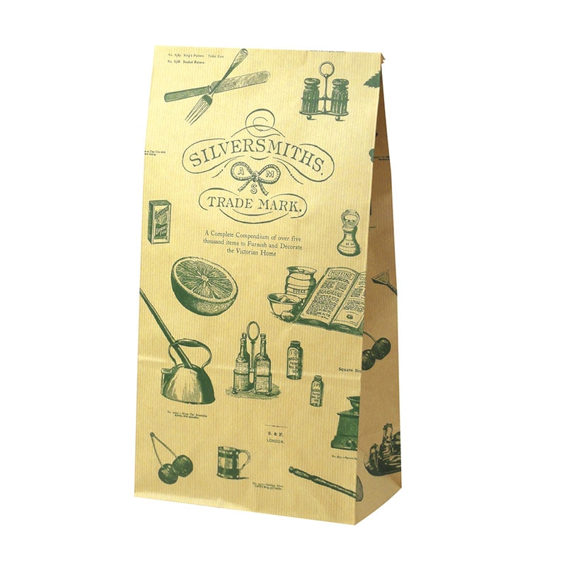 ササガワ 角底袋 シルバースミス　特々大　100枚 50-3709 1包（ご注文単位1包）【直送品】