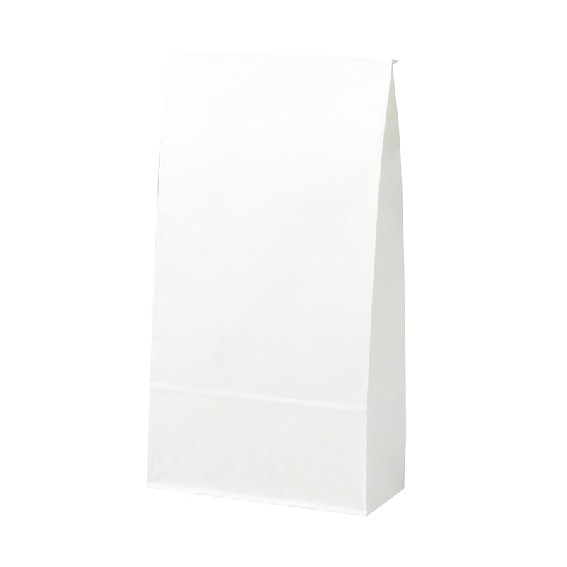 ササガワ 角底袋 白無地 大 20枚 50-4200 1束(ご注文単位5束)【直送品】