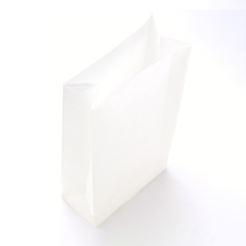 ササガワ 角底袋 白無地 大 20枚 50-4200 1束(ご注文単位5束)【直送品】