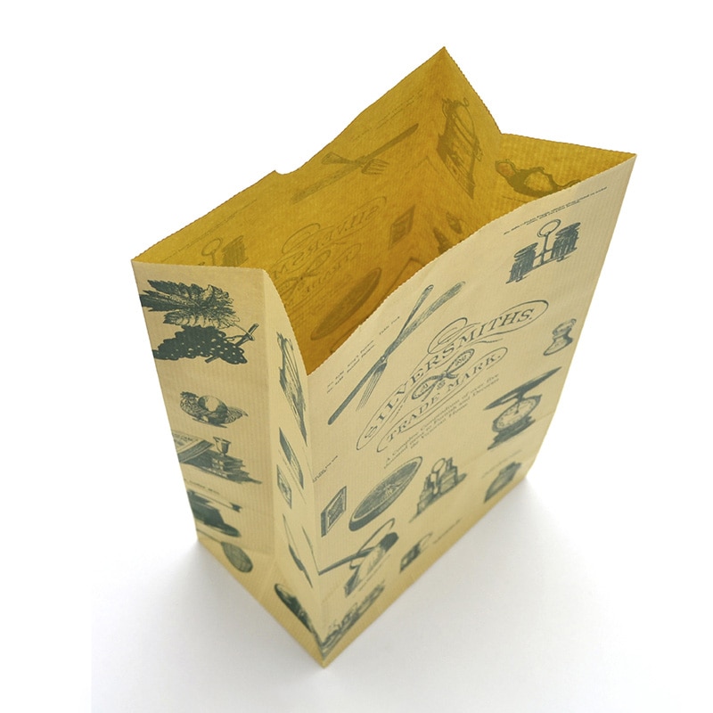 ササガワ 角底袋 シルバースミス 特大 20枚 50-4509 1束(ご注文単位5束)【直送品】