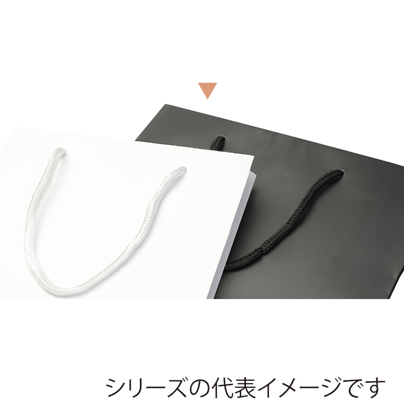 ササガワ 手提げ紙袋 マットブラック Y-22 H-35 50-6421 1枚(ご注文単位10枚)【直送品】