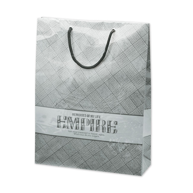 ササガワ 手提げ紙袋 ロングデラックス 330×110×440 50-6638 1枚(ご注文単位5枚)【直送品】