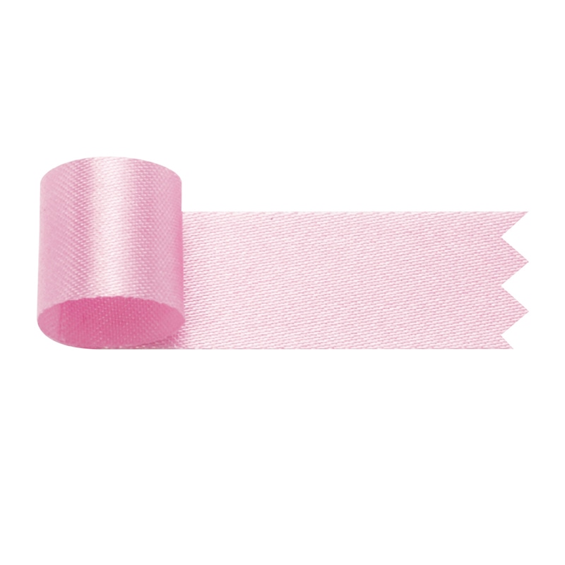 ササガワ リボン　グレース 桃　18mm 50-7424 1巻（ご注文単位1巻）【直送品】