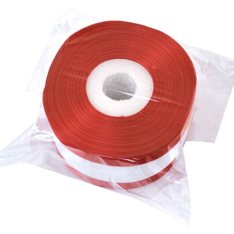 ササガワ 催事用リボン 赤耳 48 50-7608 1巻(ご注文単位1巻)【直送品】