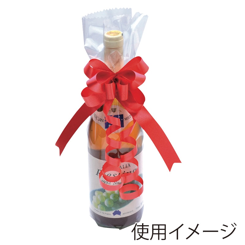 ササガワ リボンボウ 赤 苺15 50-7812 50枚 1箱(ご注文単位1箱)【直送品】