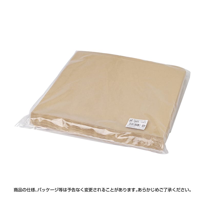ササガワ 平袋 未晒 290×270mm 100枚入 50-1421 1包（ご注文単位1包）【直送品】