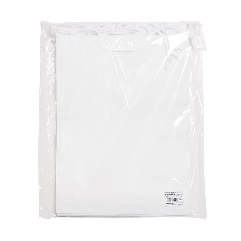 ササガワ 手提げ袋 額縁用 290×45×395mm 50-6799 1包（ご注文単位1包）【直送品】