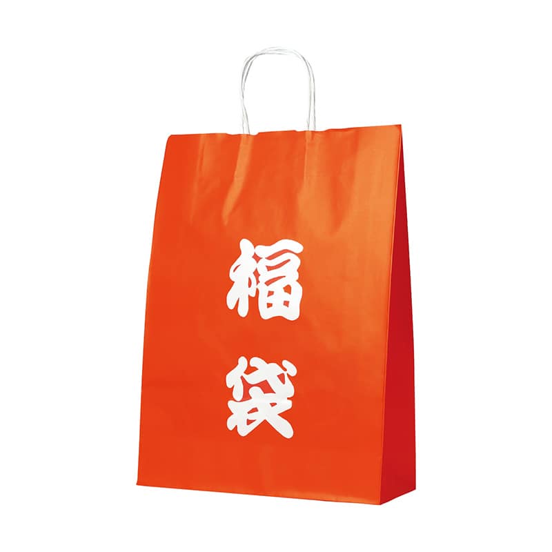 ササガワ 手提げ袋 福袋 320×110×430mm 50枚入 50-5344 1外袋/袋（ご注文単位1袋）【直送品】