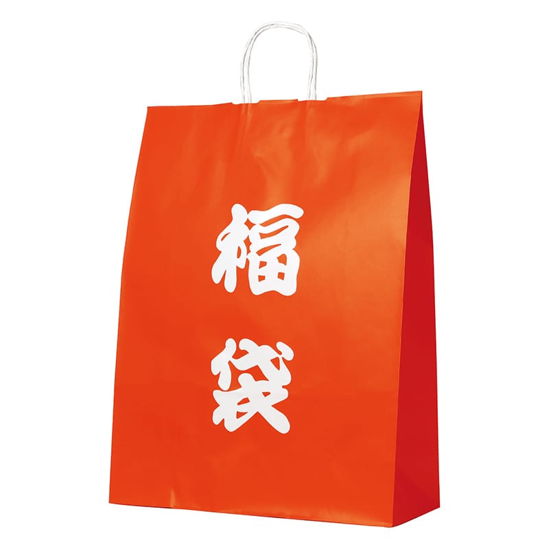 ササガワ 手提げ袋 福袋 380×145×500mm 50枚入 50-5443 1外袋/袋（ご注文単位1袋）【直送品】