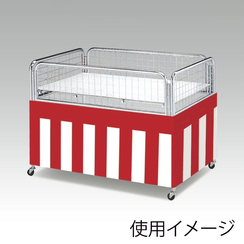 ササガワ ラウンドシート 紅白幕 40-7500 1本(ご注文単位1本)【直送品】