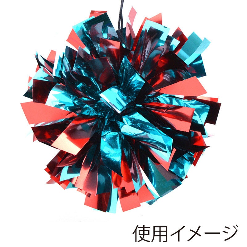 ササガワ メッキテープ 赤 15mm×100m 40-4336 1個(ご注文単位1個)【直送品】