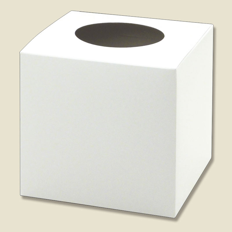 ササガワ 抽選箱 1個袋入 37-7906　抽選箱　小　白 1個（ご注文単位1個）【直送品】