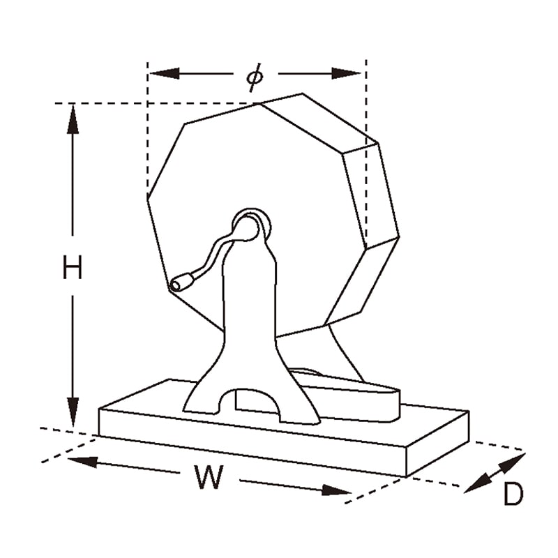 ササガワ 抽選器 1000球用 37-7827 1台(ご注文単位1台)【直送品】
