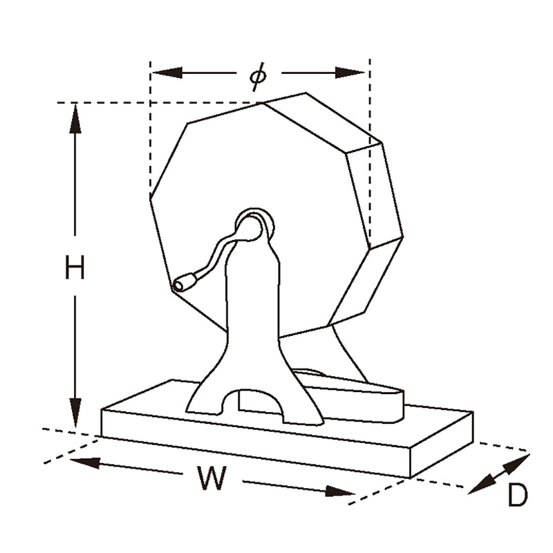 ササガワ 抽選器 2500球用 37-7828 1台(ご注文単位1台)【直送品】