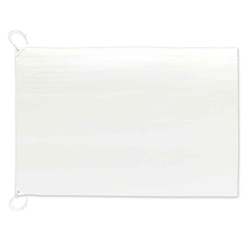 ササガワ 白無地 大旗 40-3100 1枚(ご注文単位1枚)【直送品】