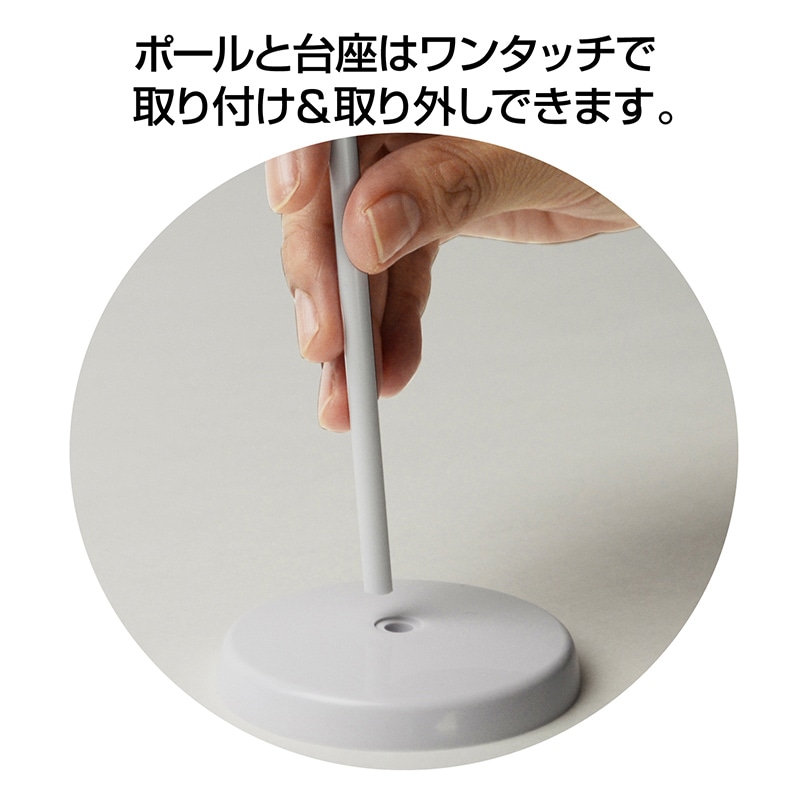 ササガワ ミニのぼりスタンド 440 樹脂ウエイト付き 37-563 1本(ご注文単位5本)【直送品】