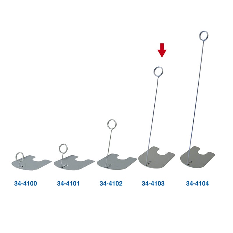 ササガワ リングスタンド 200 シルバー 34-4103 1個(ご注文単位5個)【直送品】