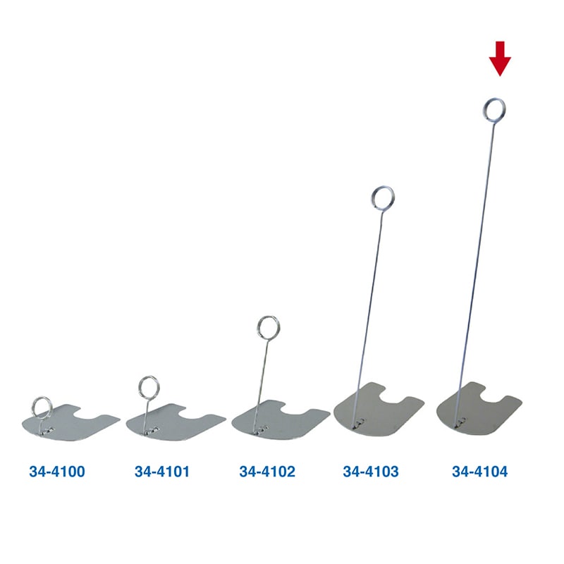 ササガワ リングスタンド 300 シルバー 34-4104 1個(ご注文単位5個)【直送品】