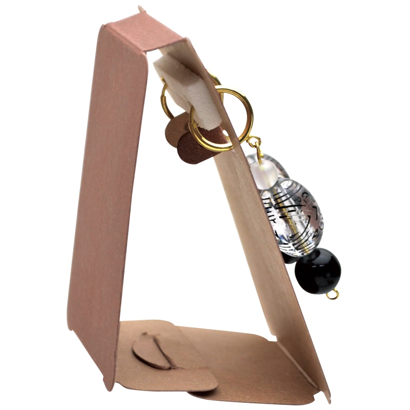 ササガワ イヤリング固定用スポンジ 64片（32片×2シート）袋入 37-571　イヤリング固定用スポンジ 1冊（ご注文単位5冊）【直送品】