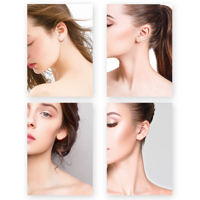 ササガワ 着画作成キット ピアス用　外国人モデルフォト 37-5002 1セット（ご注文単位1セット）【直送品】