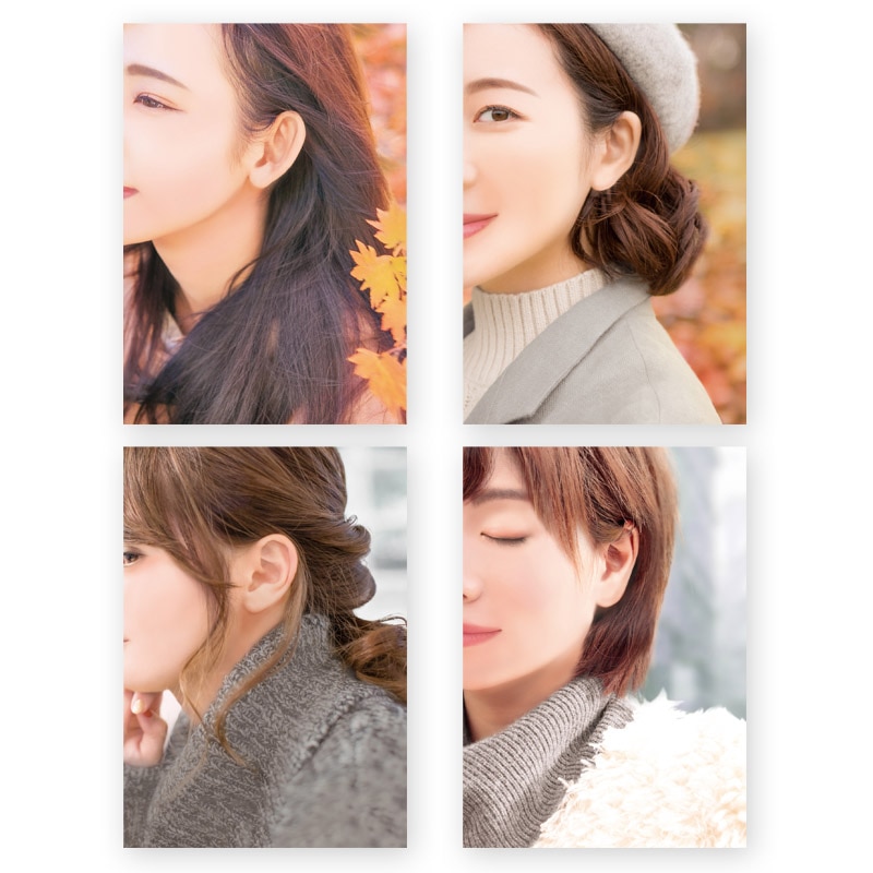 ササガワ 着画作成キット ピアス用　シーズンモデルフォト（秋冬） 37-5004 1セット（ご注文単位1セット）【直送品】