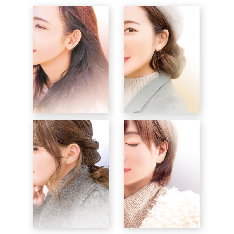 ササガワ 着画作成キット ピアス用　シーズンモデルフォト（秋冬） 37-5004 1セット（ご注文単位1セット）【直送品】