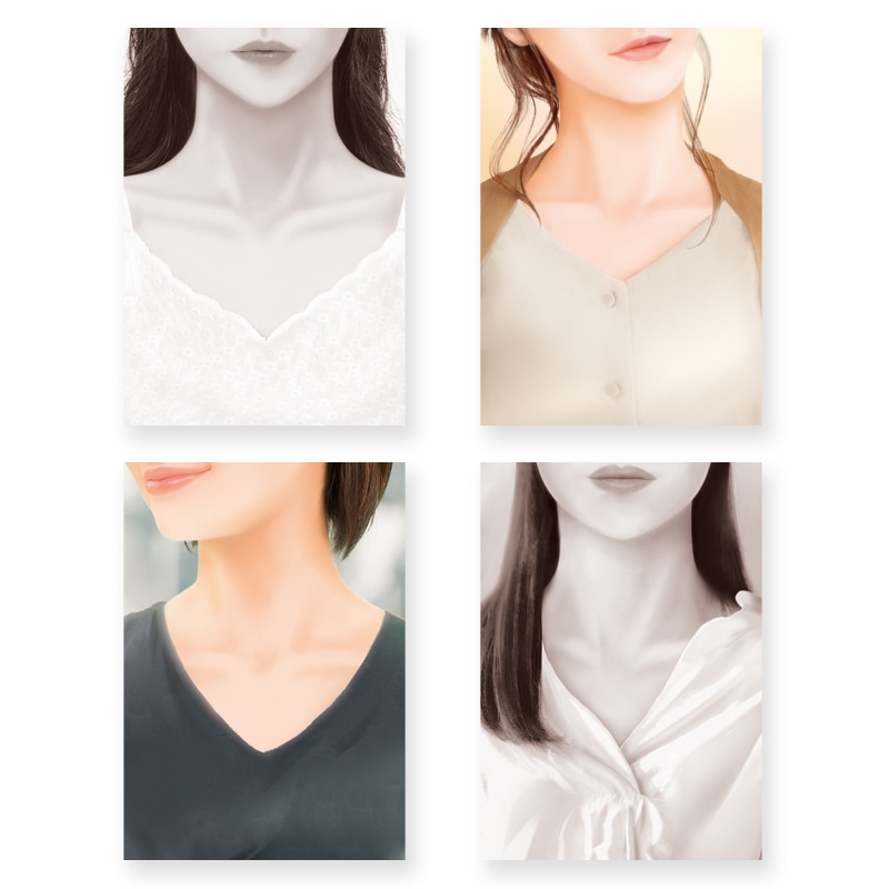 ササガワ 着画作成キット ネックレス用 37-5006 1セット(ご注文単位1セット)【直送品】