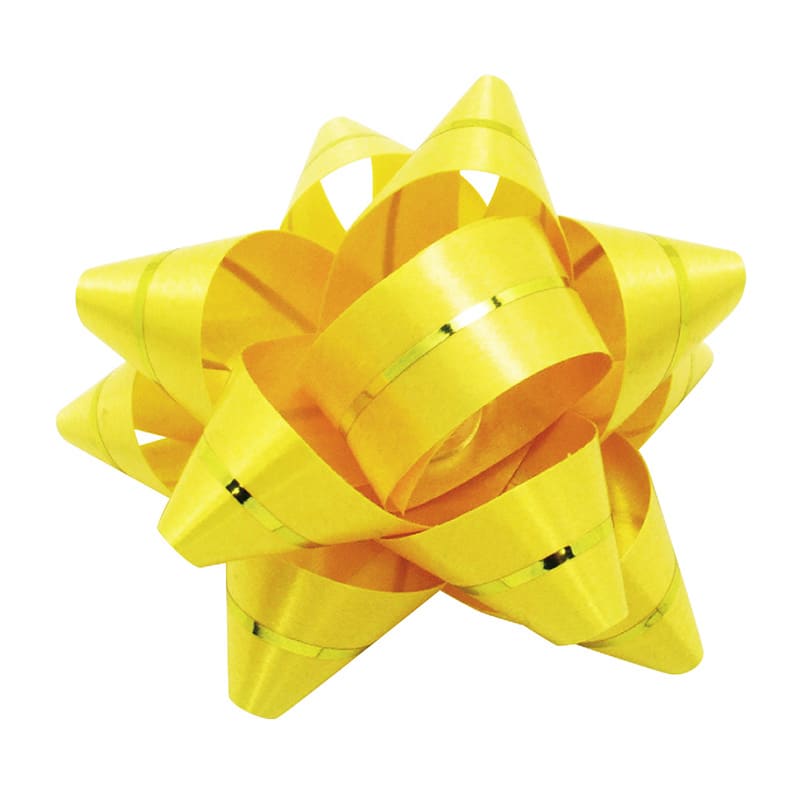 ササガワ リボンフラワー 小 黄 100個入 38-2550 1パック（ご注文単位1パック）【直送品】