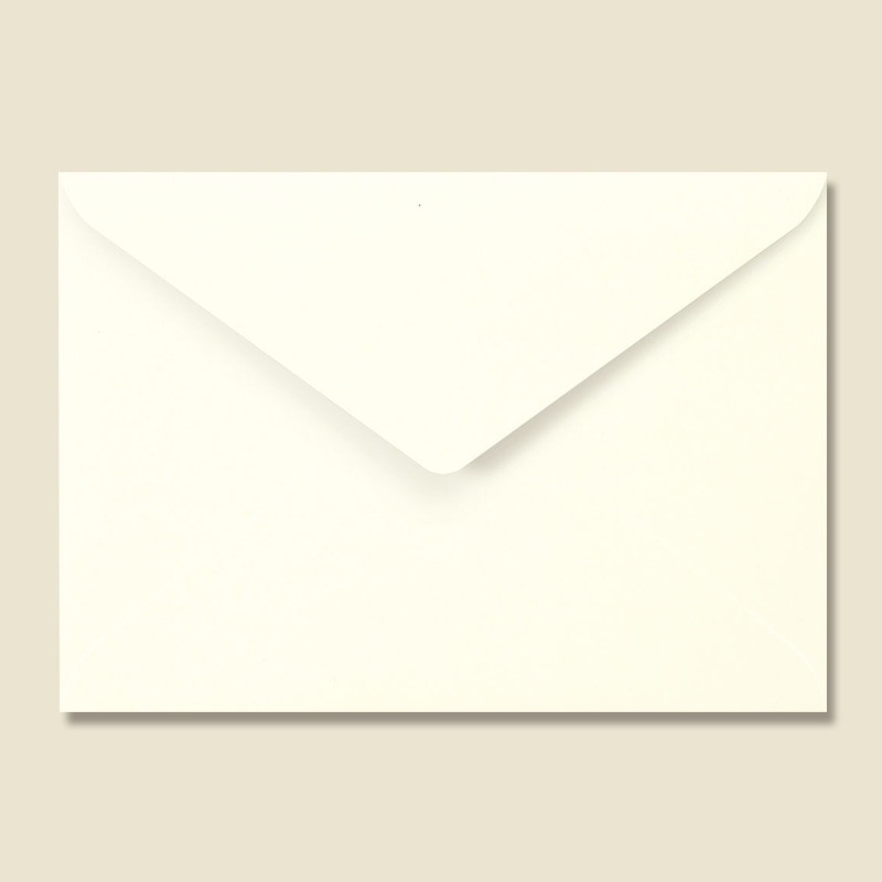 ササガワ 洋2封筒 8枚袋入 16-2025　ナチュラルホワイト 1冊（ご注文単位5冊）【直送品】