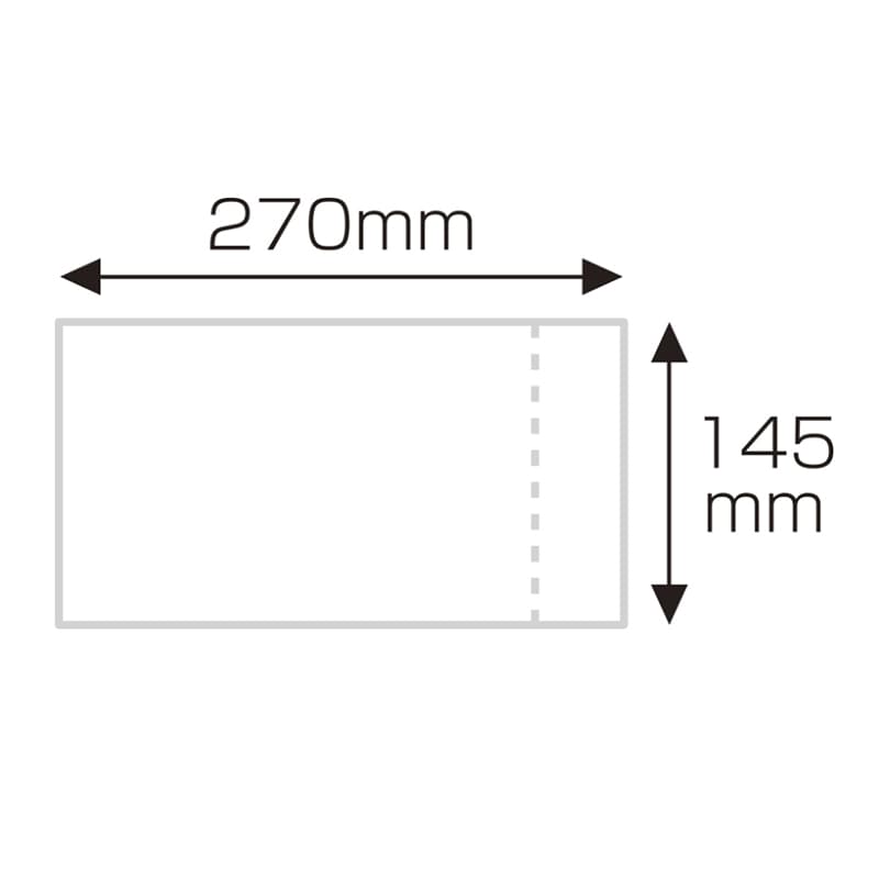 ササガワ デリバリーパック 納品書在中　印刷入　100枚 32-1453 1束（ご注文単位1束）【直送品】