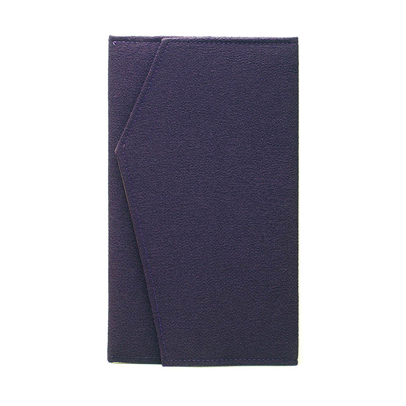 ササガワ 金封ふくさ ちりめん紫　兼用 44-1205 1枚（ご注文単位5枚）【直送品】