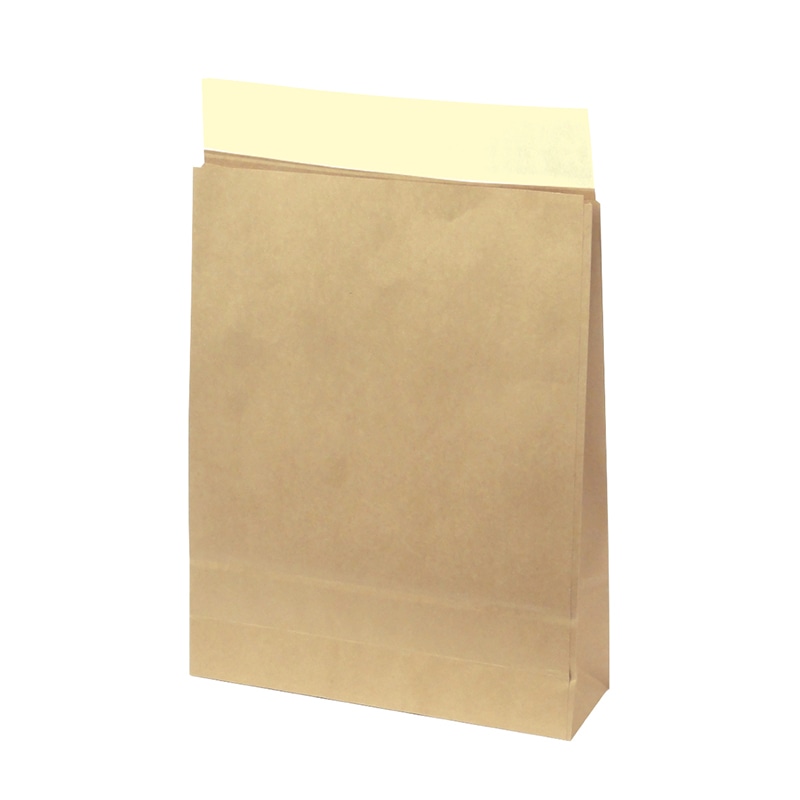 ササガワ 宅配袋 未晒　260×80×320　50枚 32-1463　50枚 1包（ご注文単位1包）【直送品】