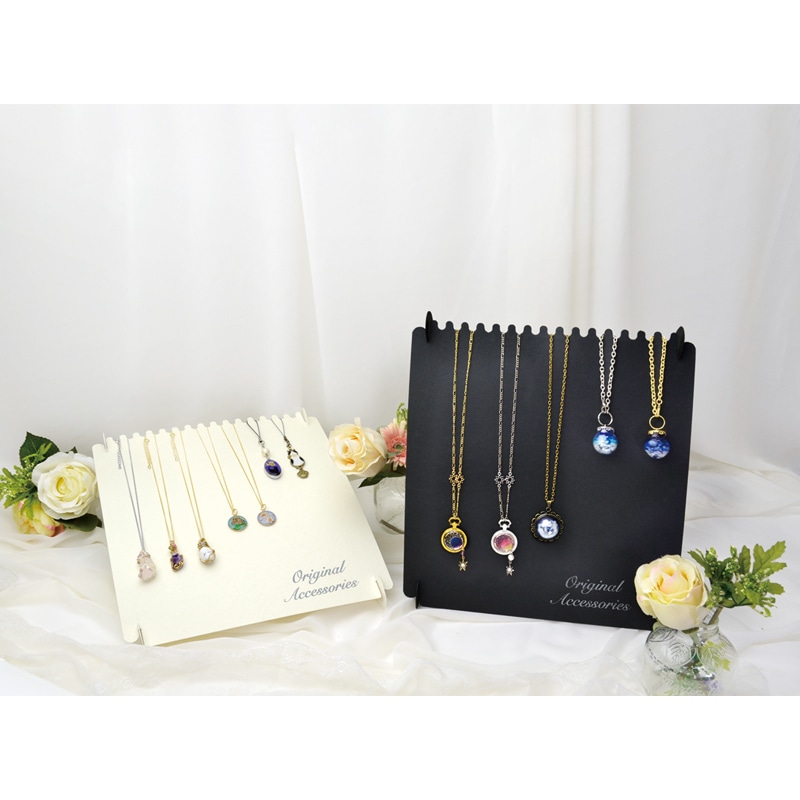 ササガワ 組立式ネックレスボード 2個袋入 44-5815 組立式ネックレスボード 1冊(ご注文単位1冊)【直送品】