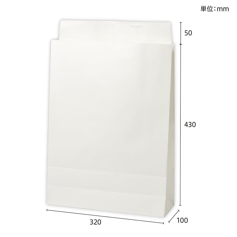 ササガワ 白無地宅配袋 大 32-1495 1包(ご注文単位1包)【直送品】