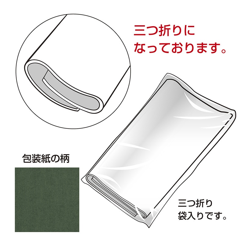 ササガワ 包装紙 半才判　エメラルド　50枚 49-1122 1包（ご注文単位1包）【直送品】