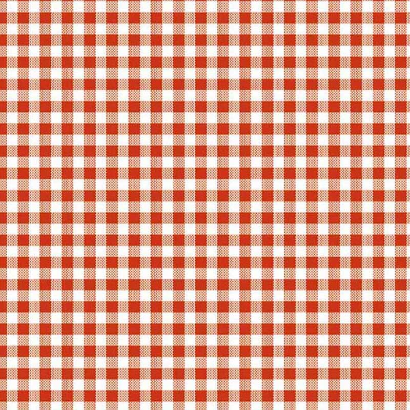 ササガワ 包装紙 半才判　レトロギンガム赤　50枚 49-1154 1包（ご注文単位1包）【直送品】