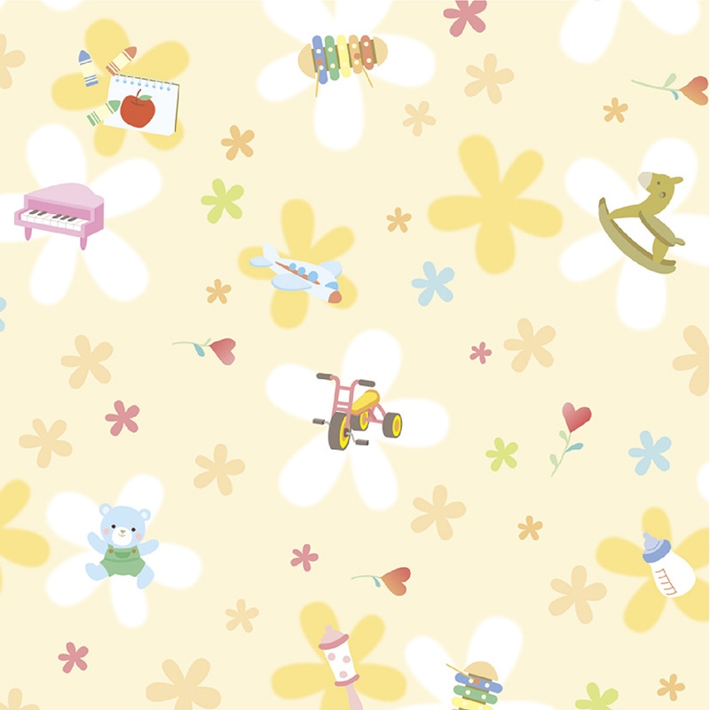 ササガワ 包装紙 ベビートイズ　半才判 49-1300　50枚 1包（ご注文単位1包）【直送品】